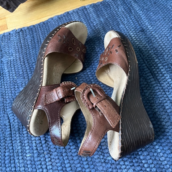 Naturalizer N5 Comfort Dalia Woven Wedge Sandal, 7.5 Wide - Picture 9 of 11